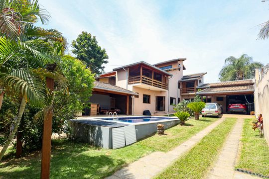 Jardim de casa à venda com 3 quartos, 270m² em Chácara Areal, Indaiatuba