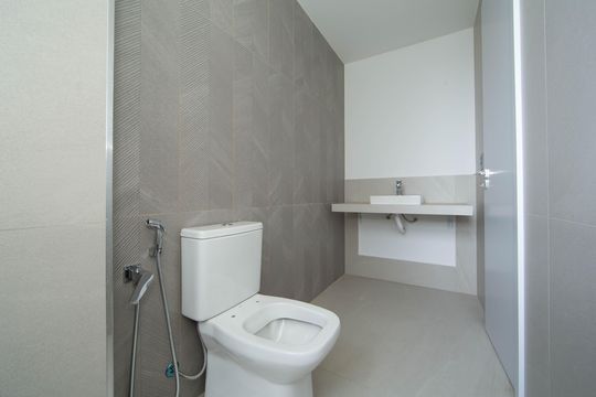 BANHEIRO3 de apartamento à venda com 4 quartos, 208m² em Vila das Flores, Nova Lima
