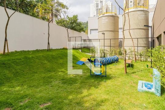 Área externa de apartamento para alugar com 1 quarto, 26m² em Vila Andrade, São Paulo