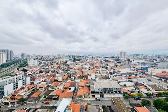 Vista do Quarto 2 de apartamento para alugar com 2 quartos, 36m² em Vila Ré, São Paulo