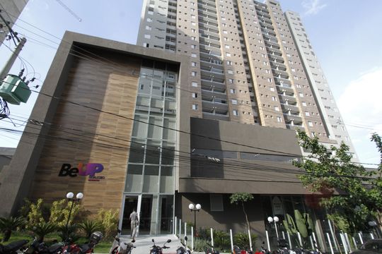 Fachada de apartamento para alugar com 1 quarto, 24m² em Nova Suíça, Belo Horizonte
