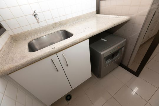 ÁREA DE SERVIÇO de apartamento para alugar com 1 quarto, 50m² em Cambuí, Campinas