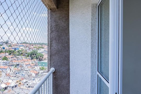 Varanda sala de apartamento para alugar com 2 quartos, 38m² em Vila Jaraguá, São Paulo
