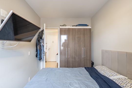Quarto 1 de apartamento à venda com 1 quarto, 33m² em Sacomã, São Paulo