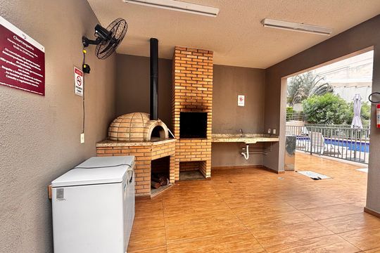 Área comum - Churrasqueira de apartamento para alugar com 2 quartos, 60m² em Conceicao, Osasco