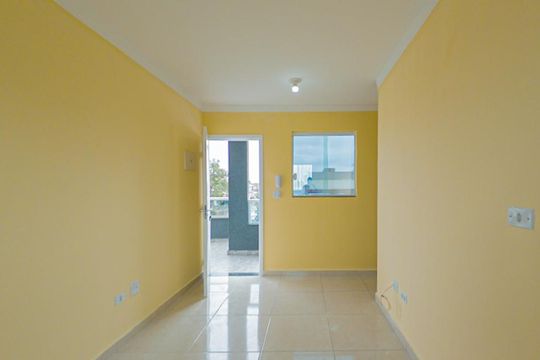 Sala/Cozinha  de apartamento para alugar com 2 quartos, 36m² em Vila Granada, São Paulo