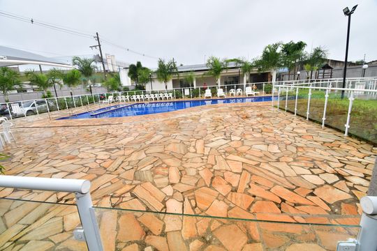 Área comum - Piscina de apartamento para alugar com 2 quartos, 52m² em Jardim Sao Sebastiao, Hortolândia