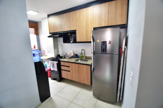 Cozinha de apartamento para alugar com 2 quartos, 52m² em Jardim Sao Sebastiao, Hortolândia