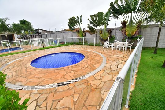 Área comum - Piscina de apartamento para alugar com 2 quartos, 52m² em Jardim Sao Sebastiao, Hortolândia