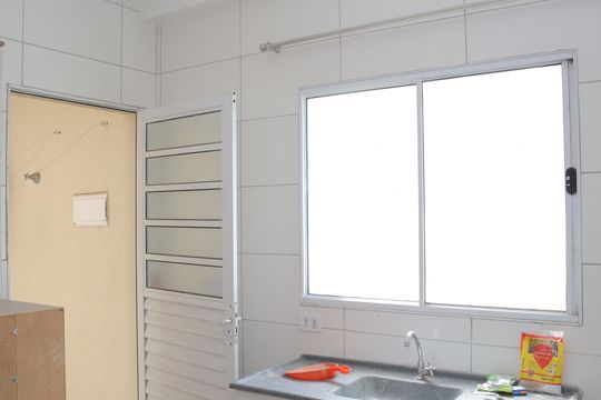 Cozinha de casa de condomínio à venda com 2 quartos, 52m² em Jardim Benfica, São Paulo