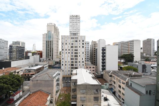 Vista de apartamento para alugar com 1 quarto, 33m² em Centro, Curitiba