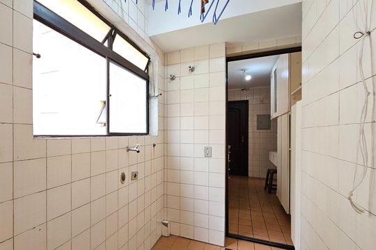 Área de serviço de apartamento à venda com 3 quartos, 75m² em Vila Clementino, São Paulo