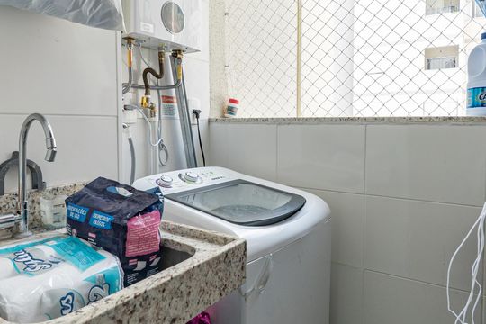 Cozinha de apartamento para alugar com 2 quartos, 52m² em Vila Independencia, São Paulo