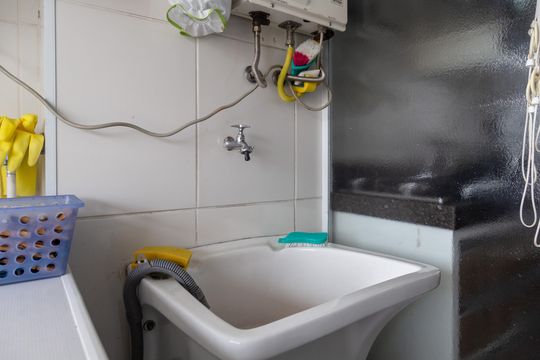 Área de Serviço de apartamento à venda com 3 quartos, 83m² em Jardim Zaira, Guarulhos