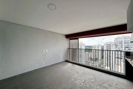 Varanda de apartamento à venda com 3 quartos, 127m² em Santo Amaro, São Paulo