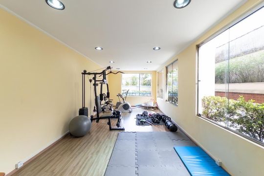 Área comum - Academia de apartamento à venda com 3 quartos, 105m² em Vila Alexandria, São Paulo