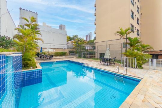 Área comum - Piscina de apartamento à venda com 3 quartos, 105m² em Vila Alexandria, São Paulo