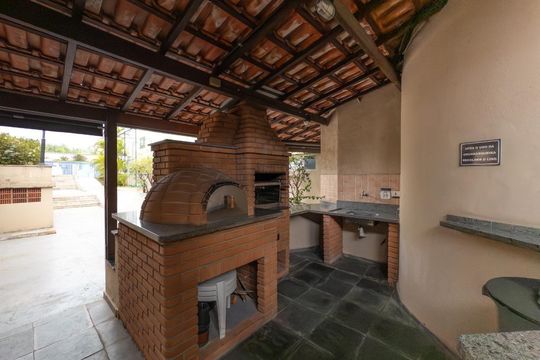 Área comum - Churrasqueira de apartamento à venda com 3 quartos, 105m² em Vila Alexandria, São Paulo