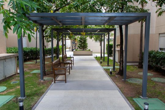 Área externa de apartamento à venda com 2 quartos, 69m² em Jardim Chapadão, Campinas