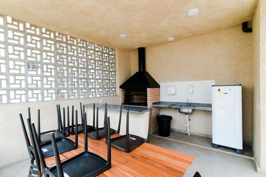 Área comum - Churrasqueira de apartamento à venda com 2 quartos, 45m² em Picanço, Guarulhos