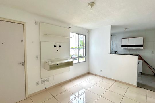 Sala de apartamento à venda com 2 quartos, 47m² em Vila Alzira, Guarulhos