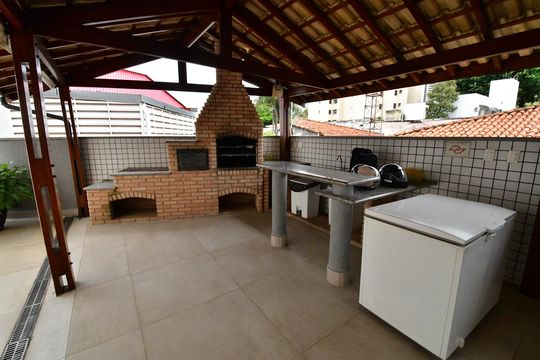 Área comum - Churrasqueira de apartamento à venda com 2 quartos, 78m² em Cambuí, Campinas