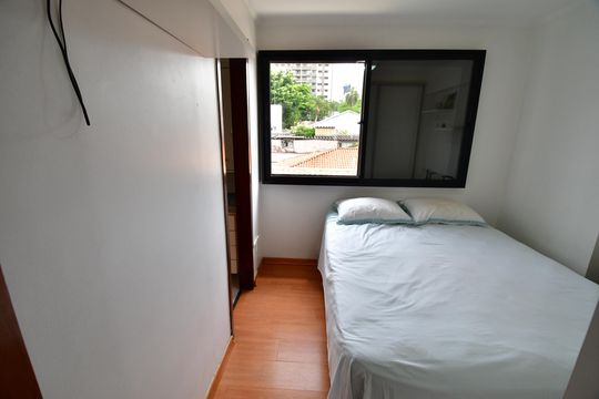 Quarto 1 -Suíte de apartamento à venda com 2 quartos, 78m² em Cambuí, Campinas
