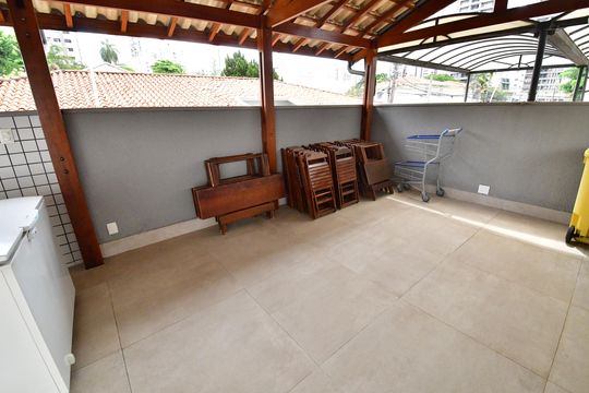 Área comum - Churrasqueira de apartamento à venda com 2 quartos, 78m² em Cambuí, Campinas