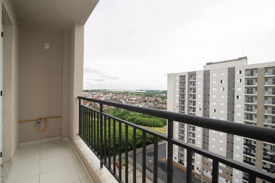 Varanda de apartamento para alugar com 2 quartos, 55m² em Nova Alvorada, Hortolândia