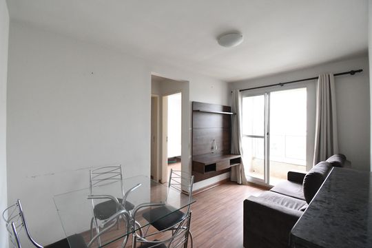 Sala de apartamento para alugar com 2 quartos, 49m² em Bairro Alto, Curitiba