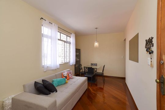 Sala Ambientes de apartamento à venda com 2 quartos, 67m² em Ipiranga, Belo Horizonte