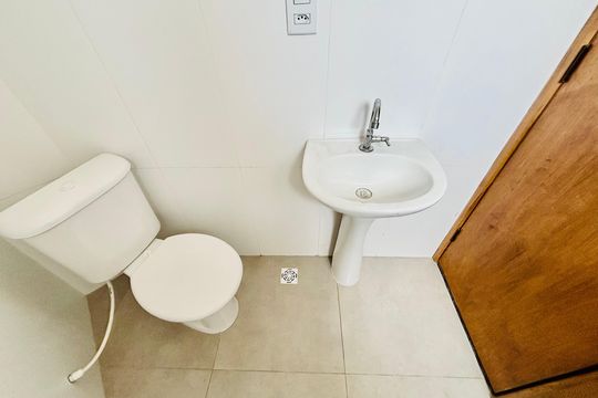 Banheiro de apartamento à venda com 1 quarto, 20m² em Penha de França, São Paulo