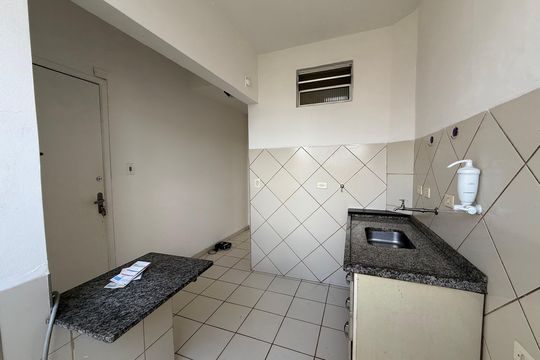 Cozinha de kitnet/studio à venda com 1 quarto, 30m² em Consolação, São Paulo