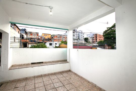Varanda de casa para alugar com 2 quartos, 120m² em Santa Cruz Industrial, Contagem