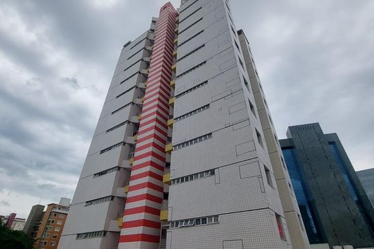 fachada de apartamento à venda com 2 quartos, 60m² em Carmo, Belo Horizonte