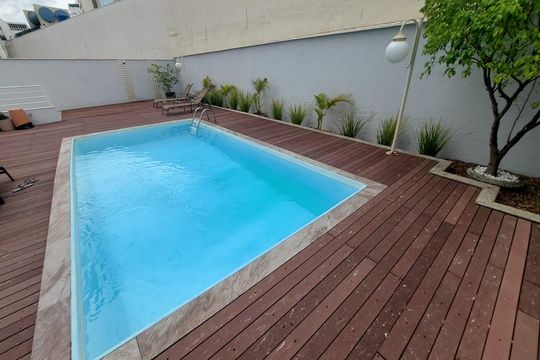 Área comum - Piscina de apartamento à venda com 2 quartos, 60m² em Carmo, Belo Horizonte