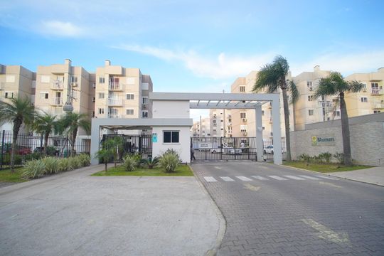 Fachada de apartamento para alugar com 2 quartos, 47m² em Santo Afonso, Novo Hamburgo