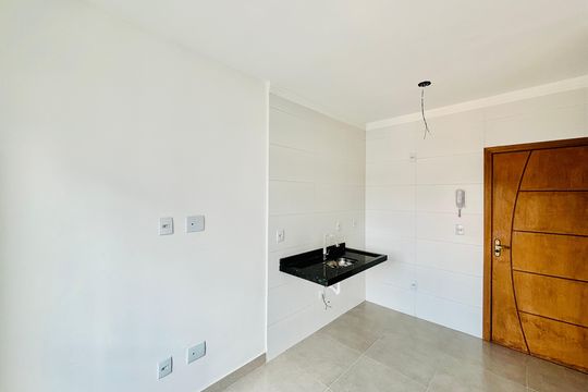 Cozinha de apartamento à venda com 1 quarto, 21m² em Penha de França, São Paulo