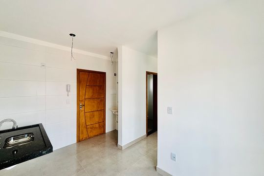 Sala/Cozinha de apartamento à venda com 1 quarto, 21m² em Penha de França, São Paulo