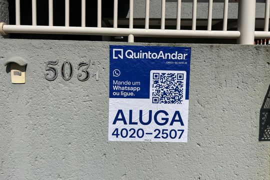 Placa  de casa para alugar com 2 quartos, 80m² em Campeche, Florianópolis