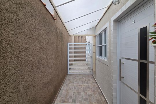 Área comum de casa de condomínio para alugar com 2 quartos, 55m² em Vila Assuncao, Praia Grande