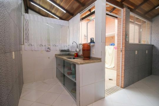 Cozinha de casa à venda com 2 quartos, 70m² em Centro, Rio de Janeiro