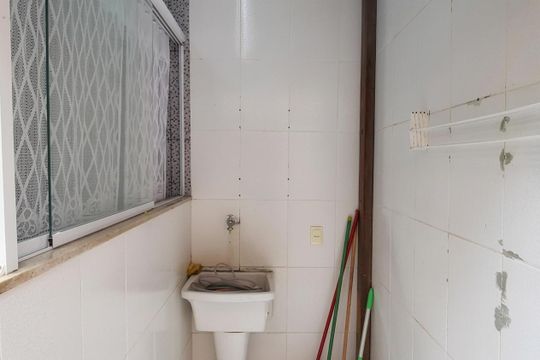 Área de serviço de casa à venda com 2 quartos, 70m² em Centro, Rio de Janeiro