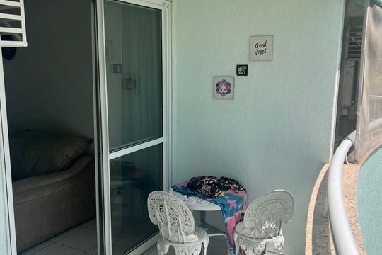 Varanda de apartamento à venda com 2 quartos, 77m² em Barra da Tijuca, Rio de Janeiro