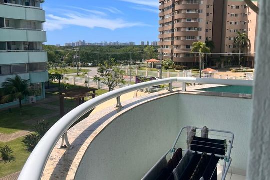 Varanda de apartamento à venda com 2 quartos, 77m² em Barra da Tijuca, Rio de Janeiro