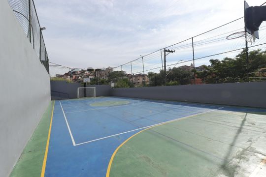 Área Comum - Quadra de apartamento à venda com 2 quartos, 55m² em Jardim do Estádio, Santo André