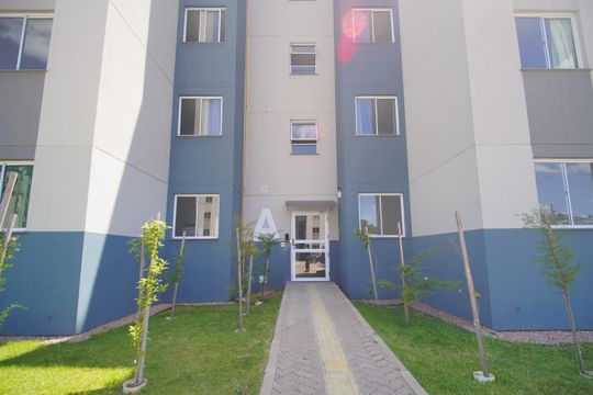 Fachada do bloco de apartamento para alugar com 2 quartos, 46m² em Canudos, Novo Hamburgo