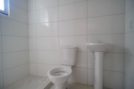 Banheiro de apartamento para alugar com 2 quartos, 46m² em Canudos, Novo Hamburgo