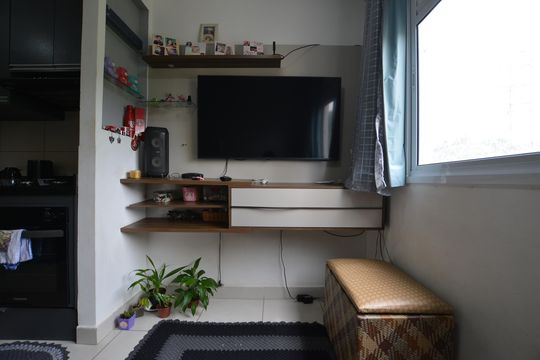 SALA de apartamento à venda com 2 quartos, 33m² em Jardim Celeste, São Paulo