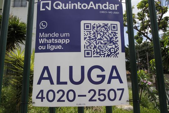 placa de apartamento para alugar com 3 quartos, 65m² em Manacás, Belo Horizonte